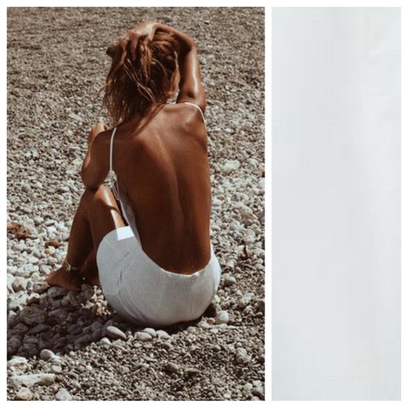 Zara White backless Mini Dress - Picture 5 of 13